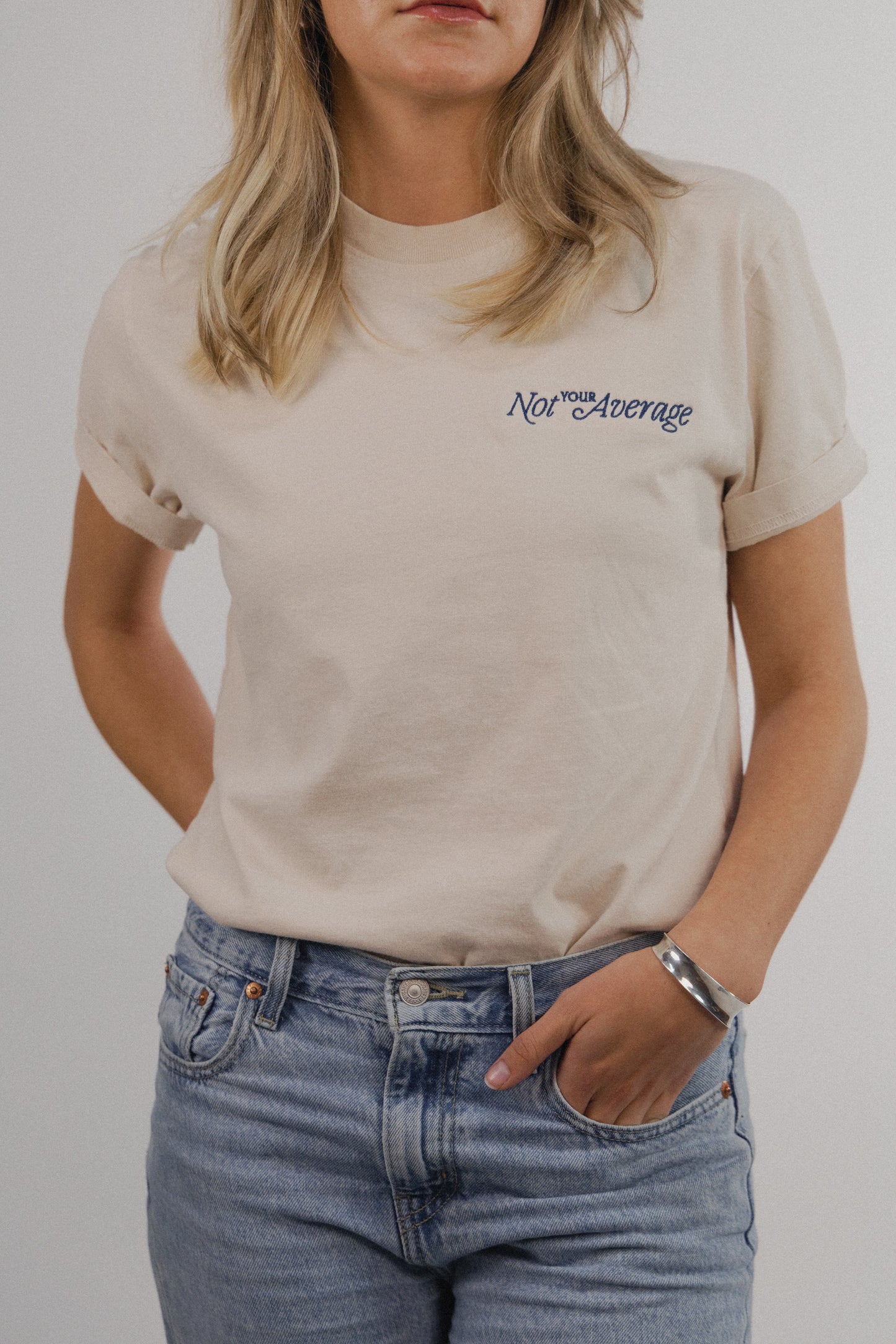 Embroidered Logo Tee