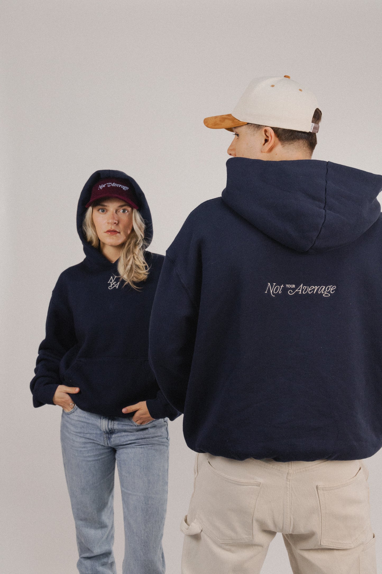 Embroidered Logo Hoodie